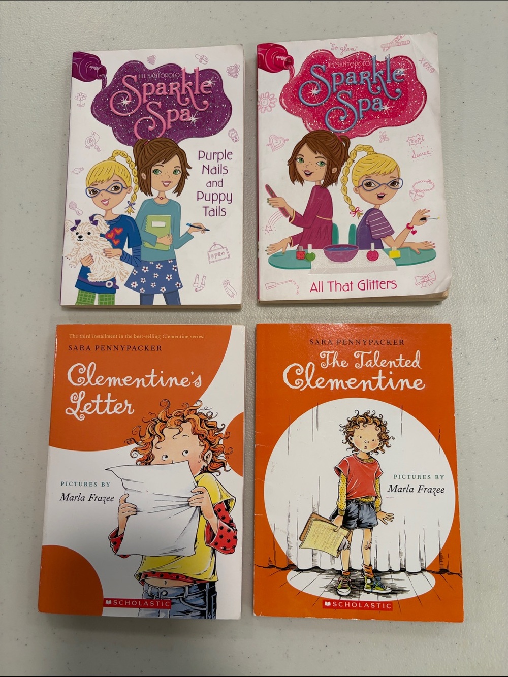 4 Paperback Books